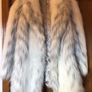 Faux fur jacket